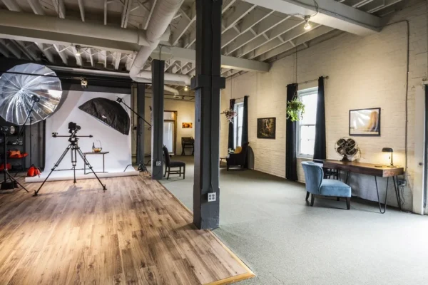 creative studio layout